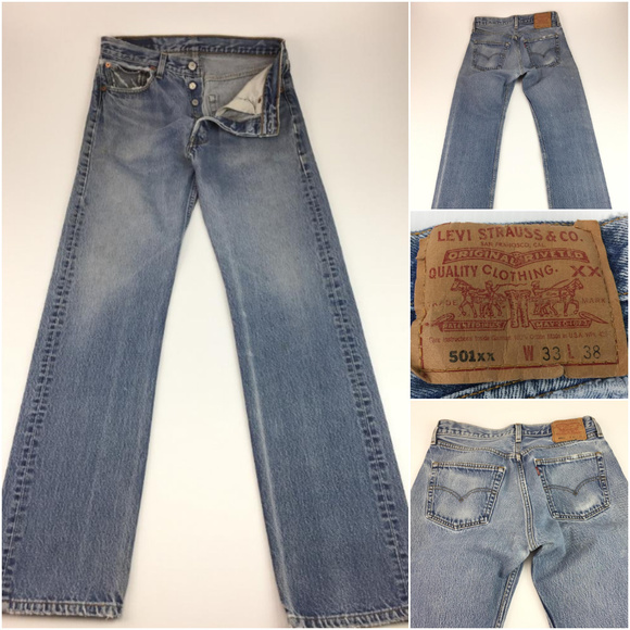 Levi's Other - Vtg Levi's 501xx button fly jeans made in USA S3-2